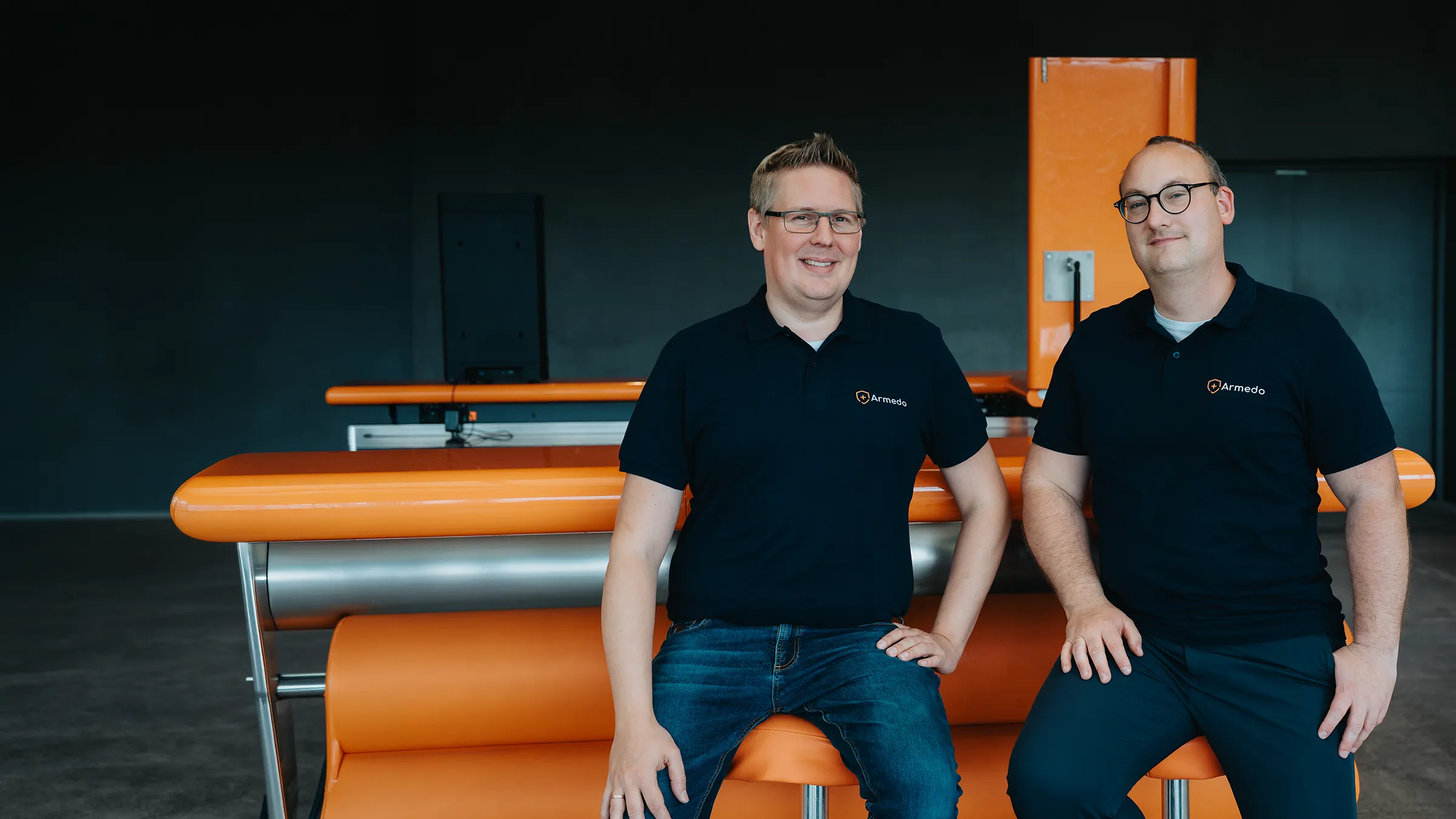 Die Armedo-Gründer Matthias Scharle und Jan-Peter Lambeck